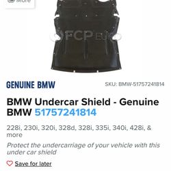 2012 To 2016 Bmw Undercarriage