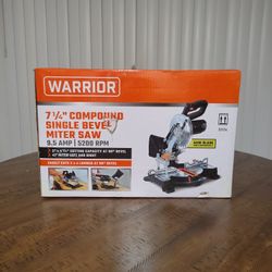 Warrior 7 1/4 Compound miter Saw