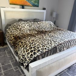 Cali King Bed Frame Real wood