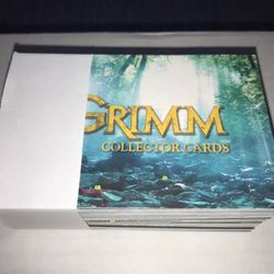 2013 Breygent GRIMM Complete Base Set (72 Cards)