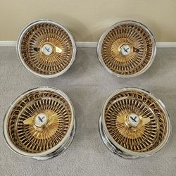 13x7 Stamped 88 Spoke Dayton Wire Wheels