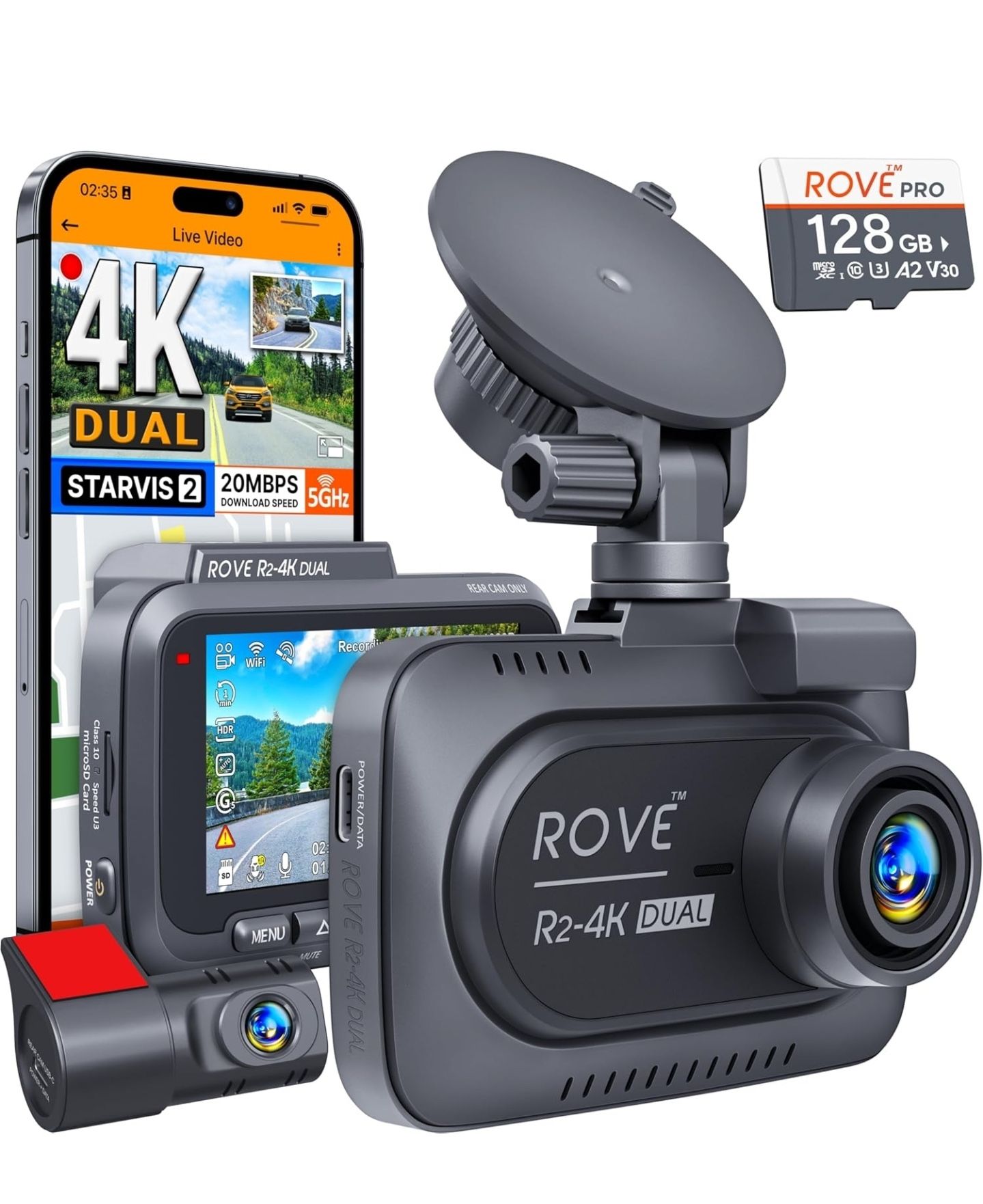 Dash Cam Camera *rear Camera Also*