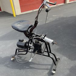 Antique Exercise Bikes. 