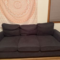 Navy Blue Wayfair Couch