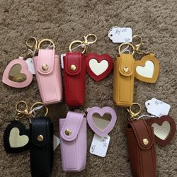 Lip Stick Case With Mirror And Clip Claps