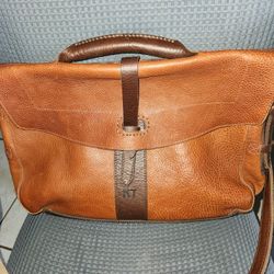 Vintage Will Bandon Leather Messenger Bag