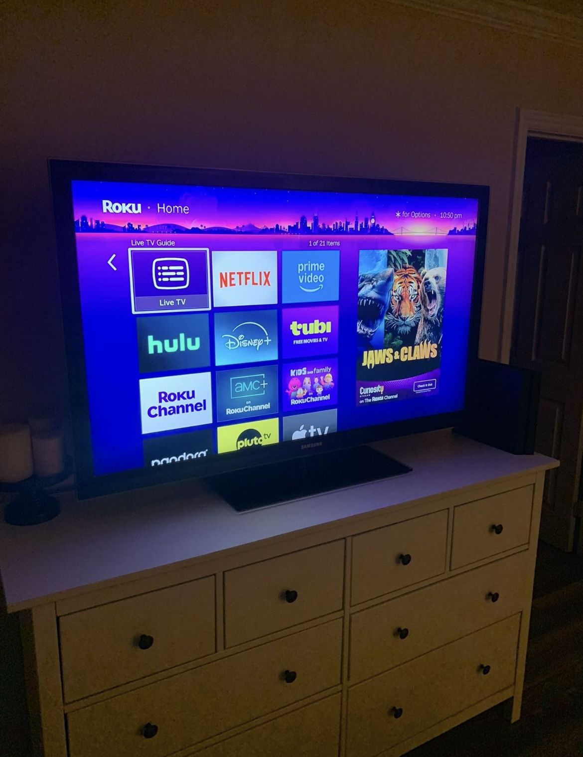 55’ SAMSUNG TV