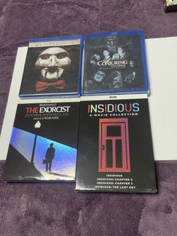Horror DVD Bundle Conjuring, Insidious, SAW