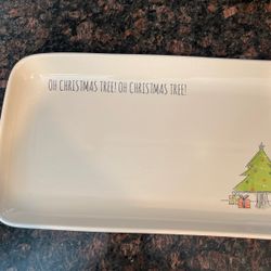 Christmas Rae Dunn Platter