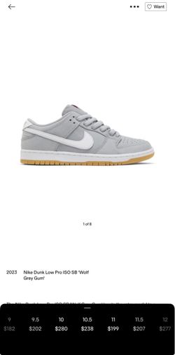 Nike sb dunks pro iso 10.5 men