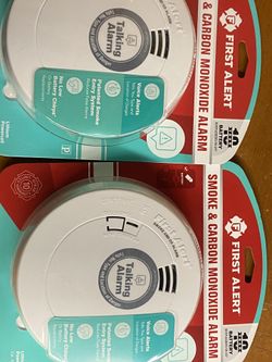 First Alert Smoke & Carbon Talking Alarm