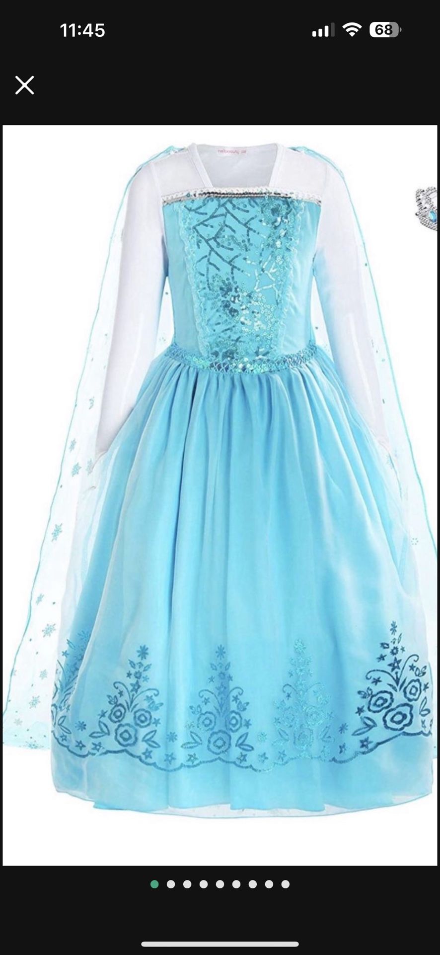 Elsa Dress And Hair