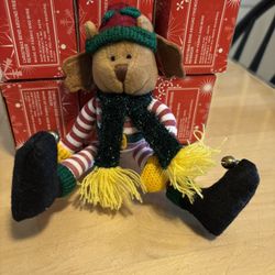 Christmas Bendable Reindeer 8"