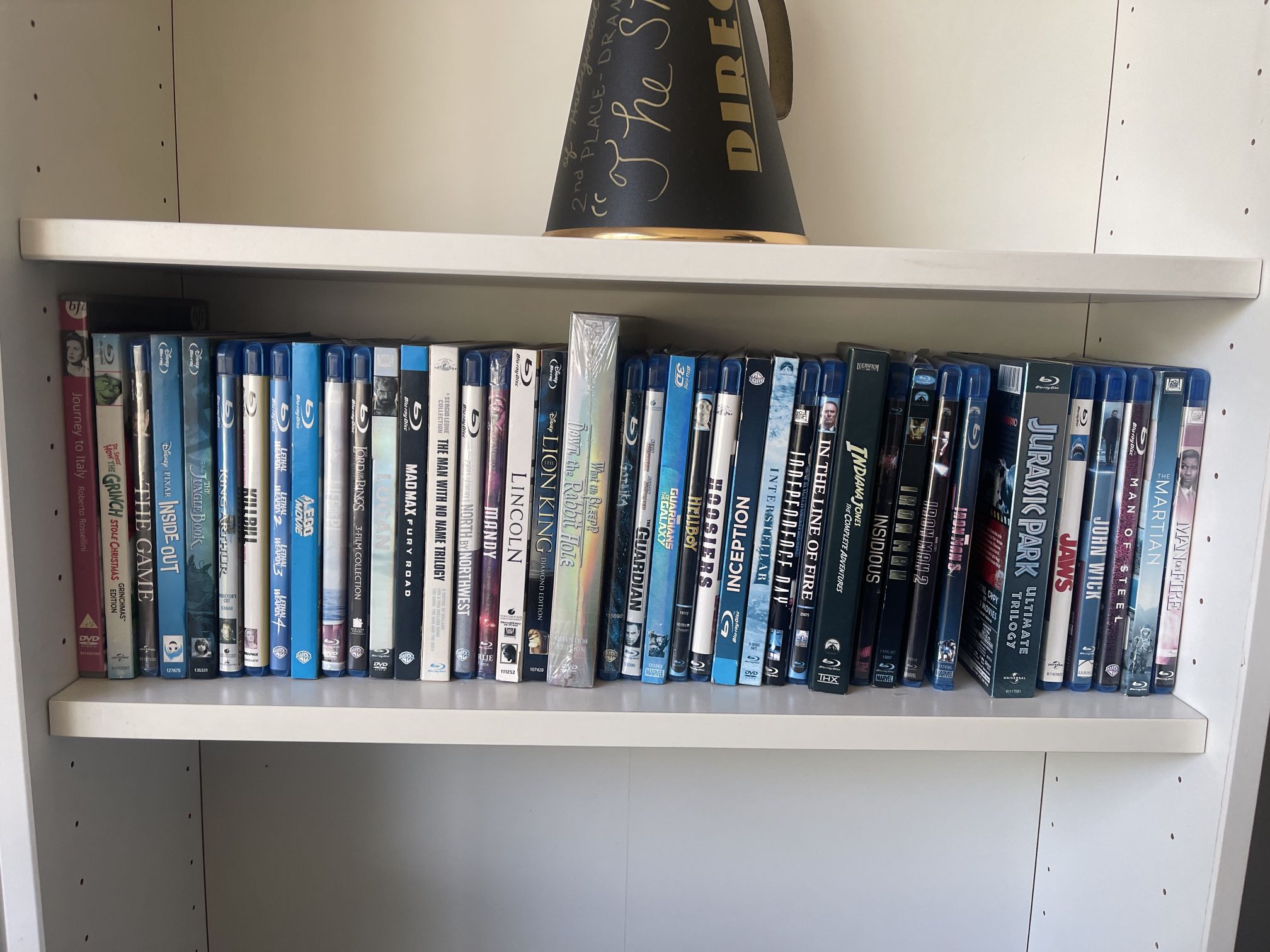 Entire Blue Ray Collection Of Top Movies! 