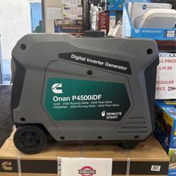 4500 watt onan generator