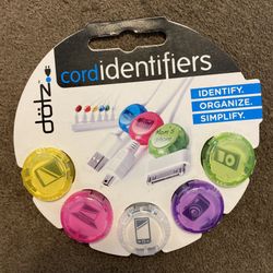 Brand New Dotz Cord Identifiers 