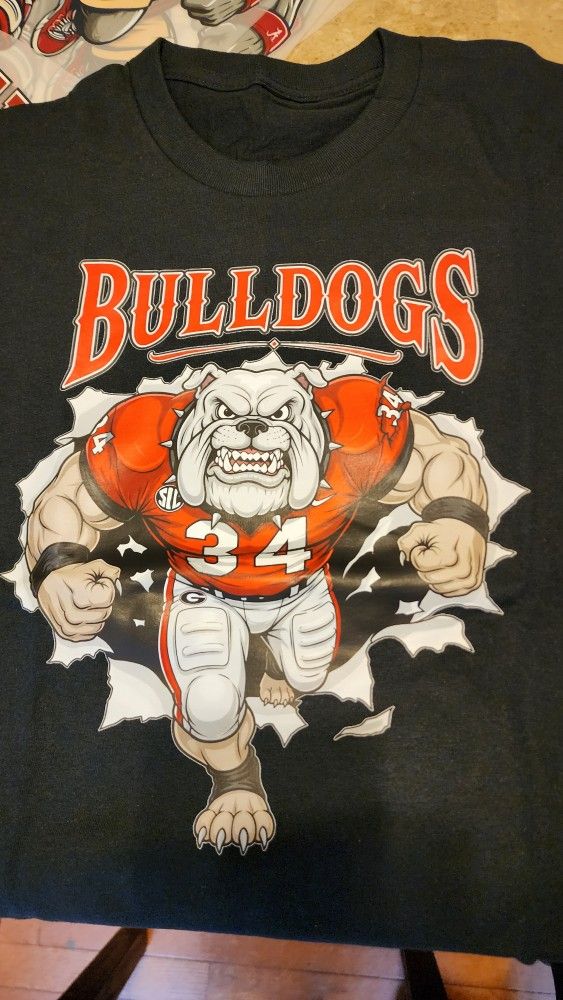 Georgia Bulldogs and Alabama t T-shirt