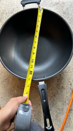 12-Inch Non-Stick Deep Wok / Stir-Fry Pan with Helper Handle
