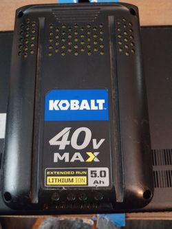 Kobalt 40V MAX 5.0Ah Li-Ion Battery $60