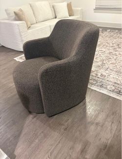 HomePop 360° Barrel Back Swivel Chair
