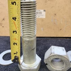 Bolts 1"  1/4  × 5"    , 10.9s Grade Standar