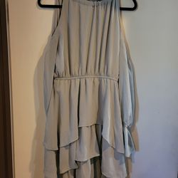 Grey womens dress