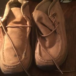 Upper Leather Casual Shoes . Never Worn .Size 9 Mens - Regular Width Anti Slip