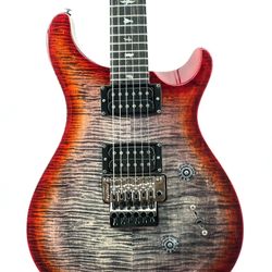 PRS  SE Custom 24 Floyd Rose Electric Guitar - Charcoal Cherry Burst