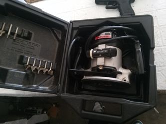 Craftsman Power Router With Bits And Carrying Case