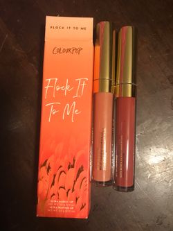 Color pop lip glosses
