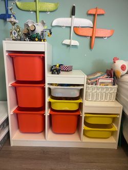 IKEA TROFAST with bins Storage System