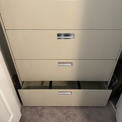 4 Drawer Lateral File Cabinet