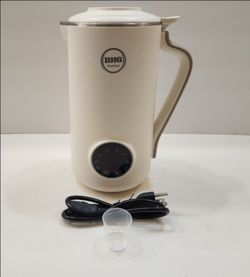 ❣️ 3D stainless steel blending system White 40oz Nut Milk Maker Machine (BUAIAHUG)