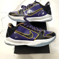 Kobe 5 Lakers 5x Champion Size 9 |No Box | Message With Offers