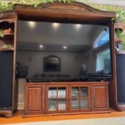 Tommy Bahama Style Hawaiian Media Cabinet– High Quality