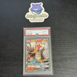 Pokemon TCG: Entei GX Alt Art Shining Legends Psa 10