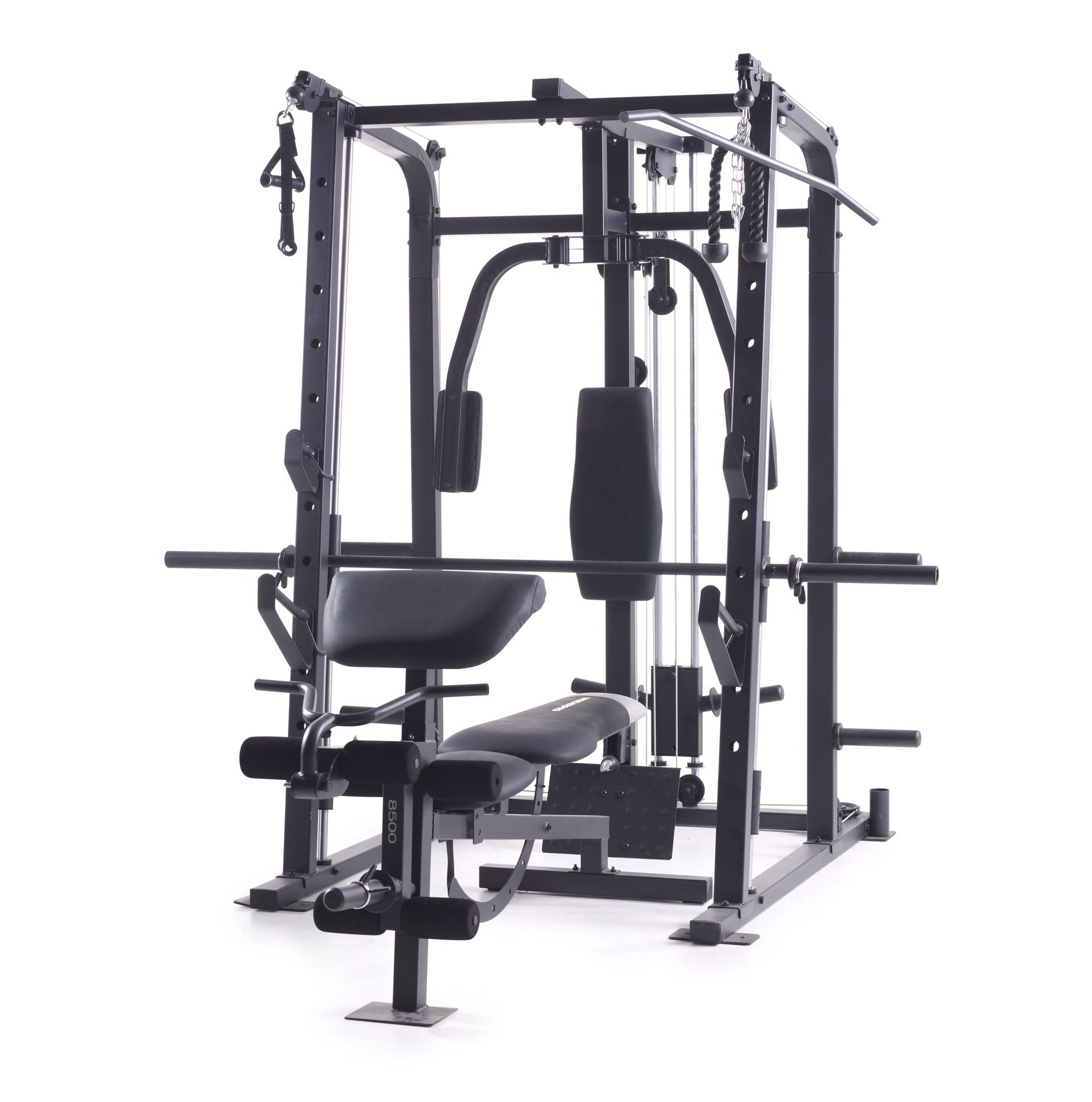 Weider Pro 8500 Smith Cage System with 300 Total Weight Capacity