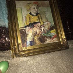 Ludvig Jacobsen Painting W/Signature $15