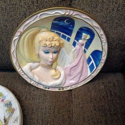 Collectible Barbie Plate