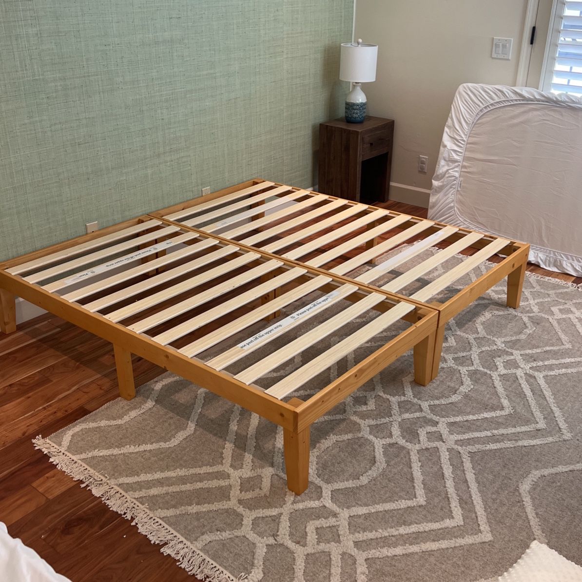 2 Twin bed Frames And 2 Twin Mattresses (Save Over $300)