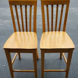 Tall Wood Chairs