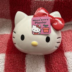 Hello Kitty Ceramic Pot