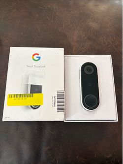 Google Nest Smart Video Doorbell WIRED New In Box