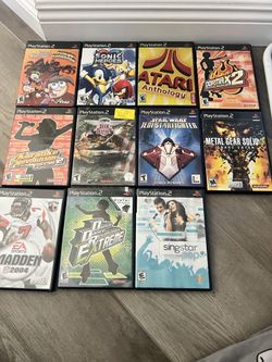 Lot of Playstation 2 Games