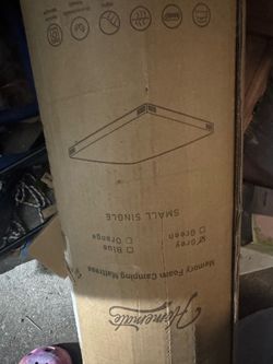 Homemate Small Single Memory Foam Camping Mattress