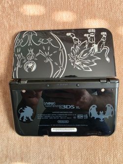 Pokemon Lunala Solgaleo New Nintendo 3DS XL - IPS LCD 64gb SD - CFW