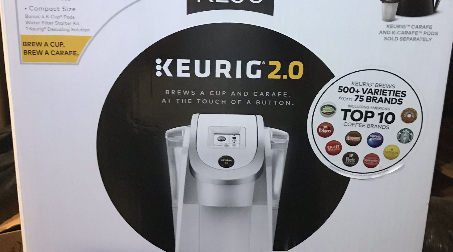 Keurig 2.0 Coffee Tea Brewer Model K250