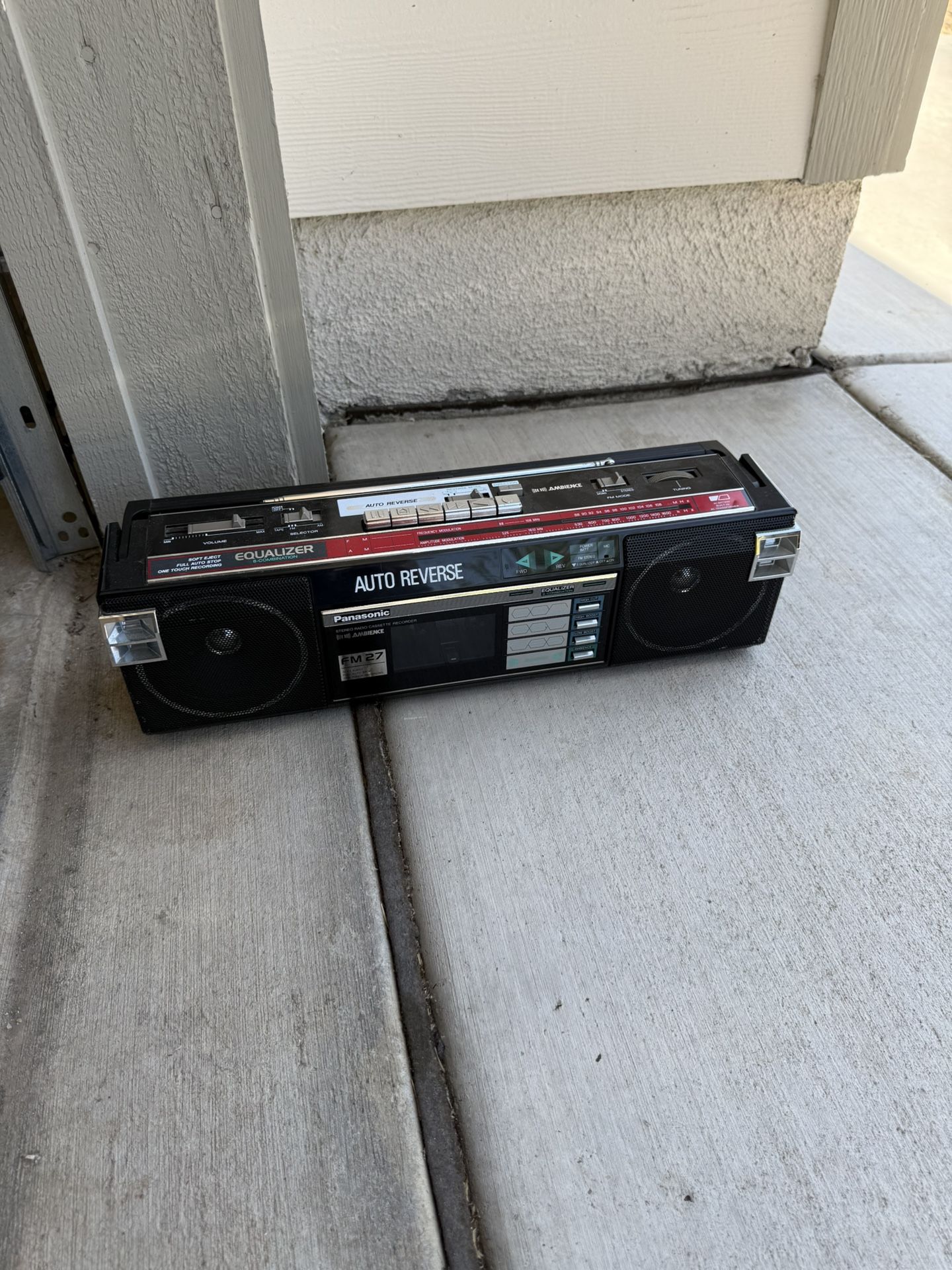 Panasonic 80’s radio works great!