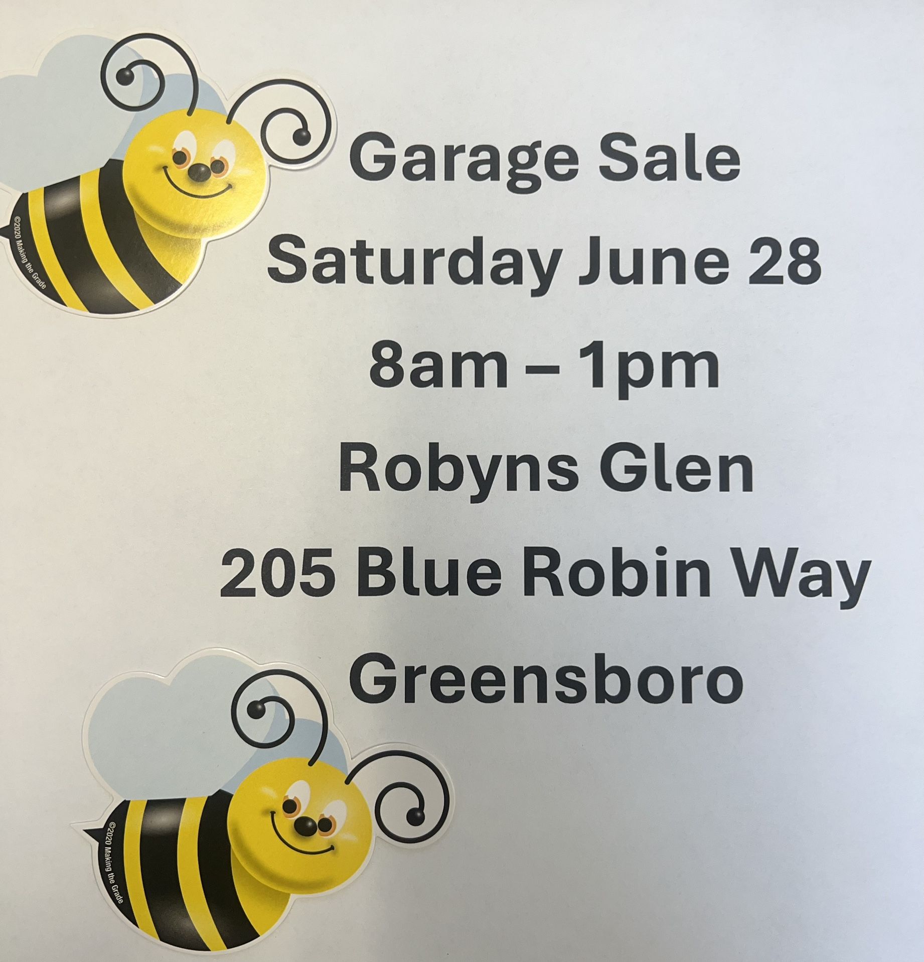 Garage Sale