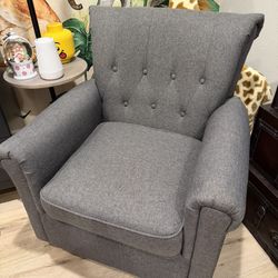 Swivel & Rocking Glider Chair & Footrest